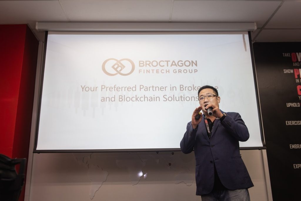 Don Guo, CEO of Broctagon Fintech Group
