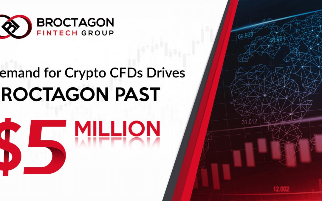 Market Demand for Sophisticated Crypto CFDs Trading Drives Broctagon Past $5 Million