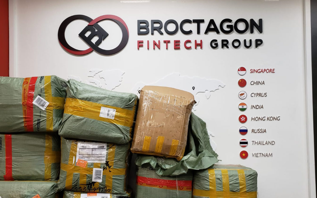 Broctagon Donates 58,000 Masks to COVID-19 Healthcare Initiative